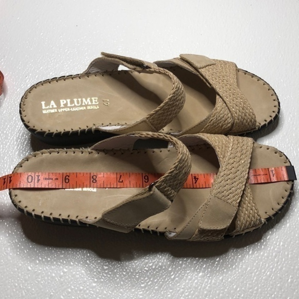 NWOT La Plume Comfort Sandals Size 9.5 41 EUR - Picture 12 of 12